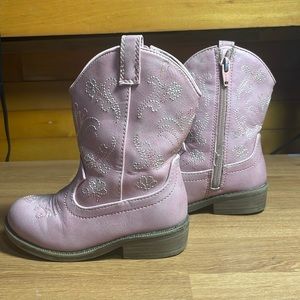 Pink Toddler Cowboy Boots